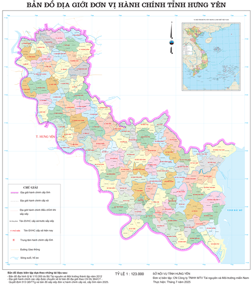 Bản đồ hành chính Phường Trần Hưng Đạo