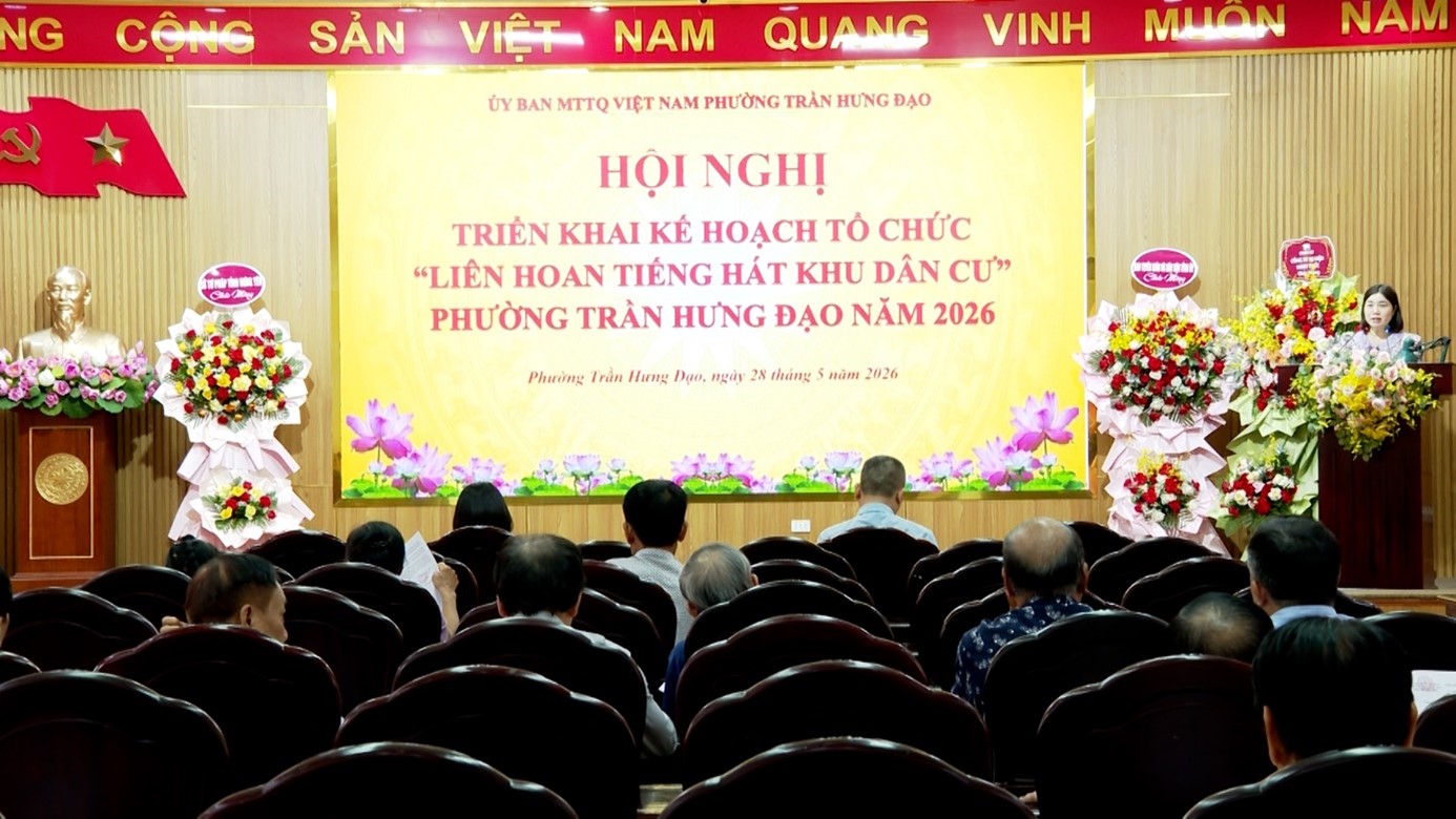 ỦY BAN MTTQ VIỆT NAM PHƯỜNG TRIỂN KHAI KẾ HOẠCH TỔ CHỨC “LIÊN HOAN TIẾNG HÁT KHU DÂN CƯ” NĂM 2026