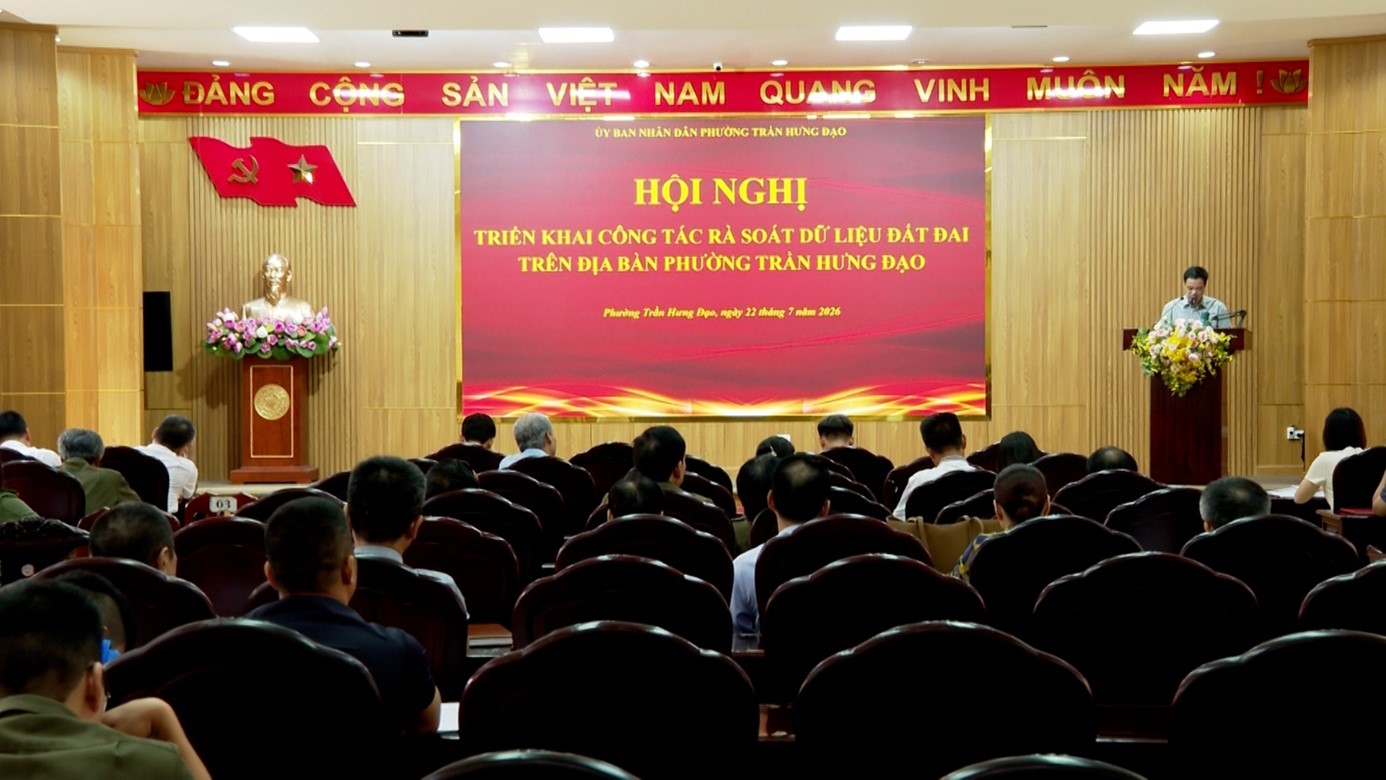 PHƯỜNG TRẦN HƯNG ĐẠO THÀNH LẬP 12 TỔ CÔNG TÁC RÀ SOÁT DỮ LIỆU ĐẤT ĐAI