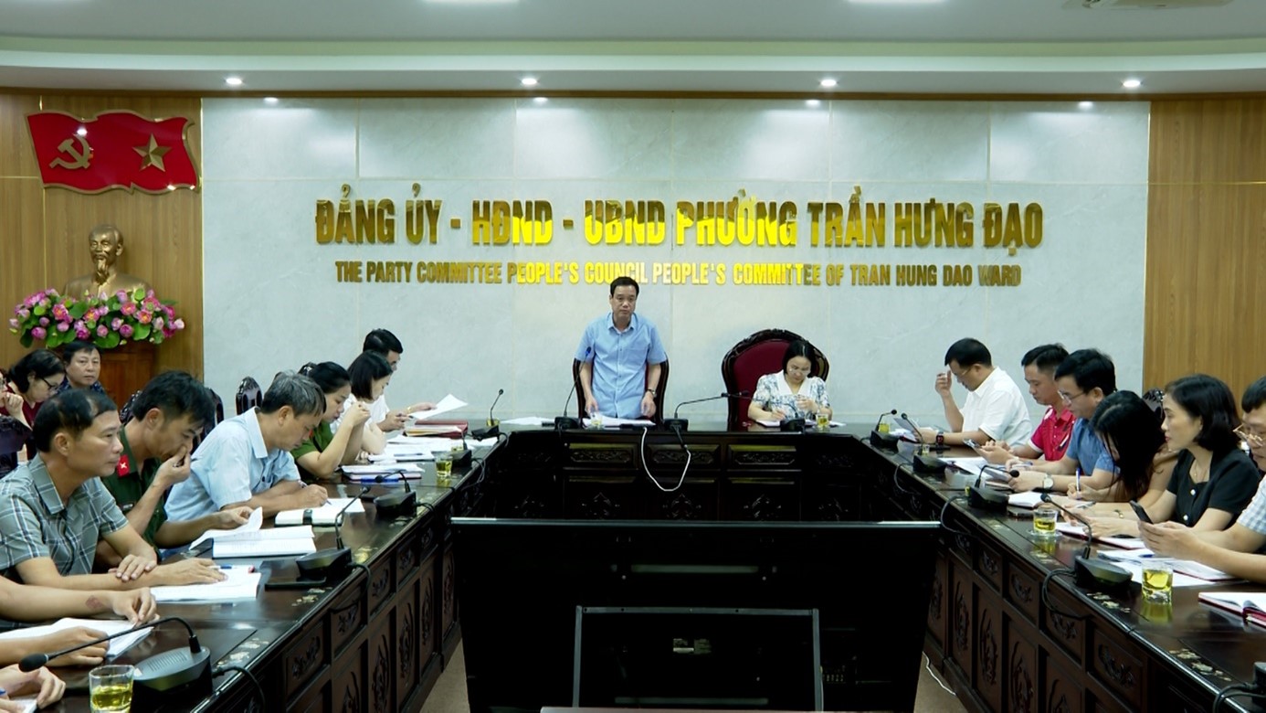 PHƯỜNG TRẦN HƯNG ĐẠO TRIỂN KHAI RÀ SOÁT DỮ LIỆU ĐẤT ĐAI ĐỢT 2
