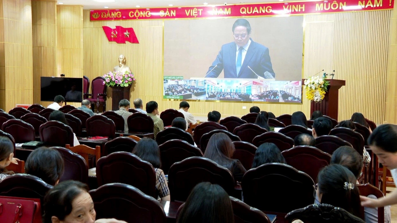 Hội nghị toàn quốc quán triệt, triển khai thực hiện 4 Nghị quyết của Bộ Chính trị